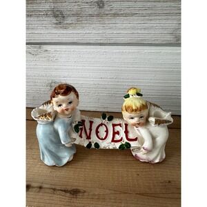 Vintage Kreiss Noe Angels  Candle Holder